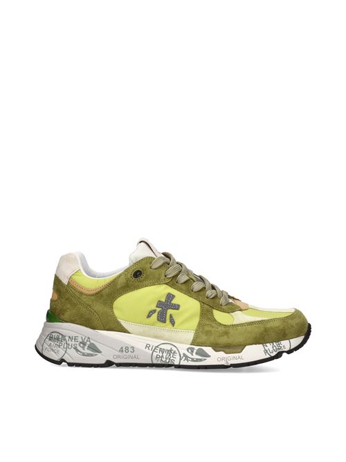 Sneakers in pelle scamosciata, tessuto e inserti in pelle PREMIATA | MASE VAR7236
